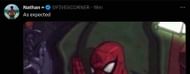 A tweet reply to Discussing Film's post about Across the Spider-Verse (Image via Twitter)